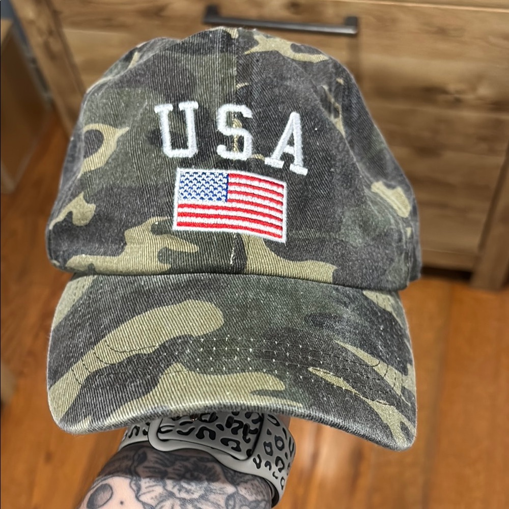 Camo hat